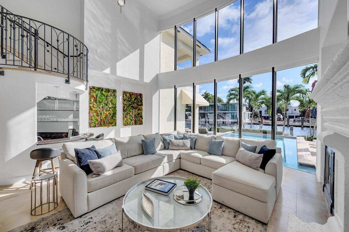 Branded flyer for 5 Star Concierge  with phone number and services